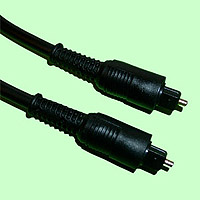 Optical Cable Digital Audio Kabel Schwarz (Toslink) 0,5 Meter