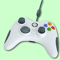 XBOX 360 Cable Controller white Bigben