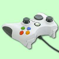 XBOX 360 Cable Controller white Bigben