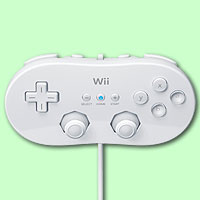 Wii Classic Controller  (white)