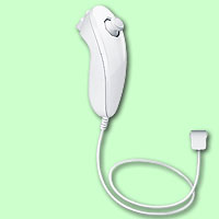 Wii  Nunchuck Controller (white)