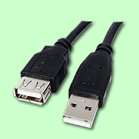 USB Verlngerung 3m schwarz