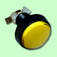 Arcade Button gelb 37mm