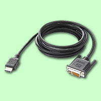 Kabel HDMI - DVI gold (2m)