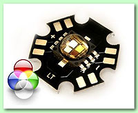 Highpower 3W RGBW-Leds for 12V usage