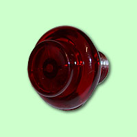 Flipperbutton red transparent