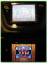 GameGear Display Tausch mit Hintergrundbeleuchtung