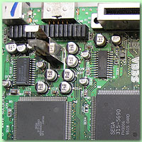 Sega Saturn (reCAP) Kondensatoren Austausch