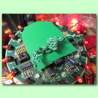 BIG Saucer Martian Mod for Attack from Mars Pinball Remake AFM RM