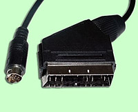 Kabel SMD 2,3 RGB Stereo ->Scart (auch fr 32X, Multimega, Nomad)