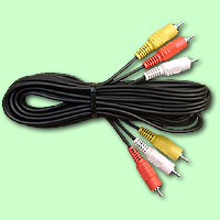 Kabel A/V 3xCinch 2m