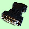 DVI-I VGA Adapter, (24+5 weiblich, HD15 männlich)
