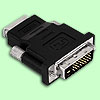 HDMI weibl. -> DVI-D Stecker Adapter