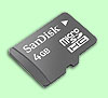 SanDisk MicroSDHC 4GB