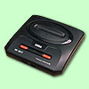 gebrauchte Sega Mega Drive 2 Konsole incl. switchless MOD Umbau/Port